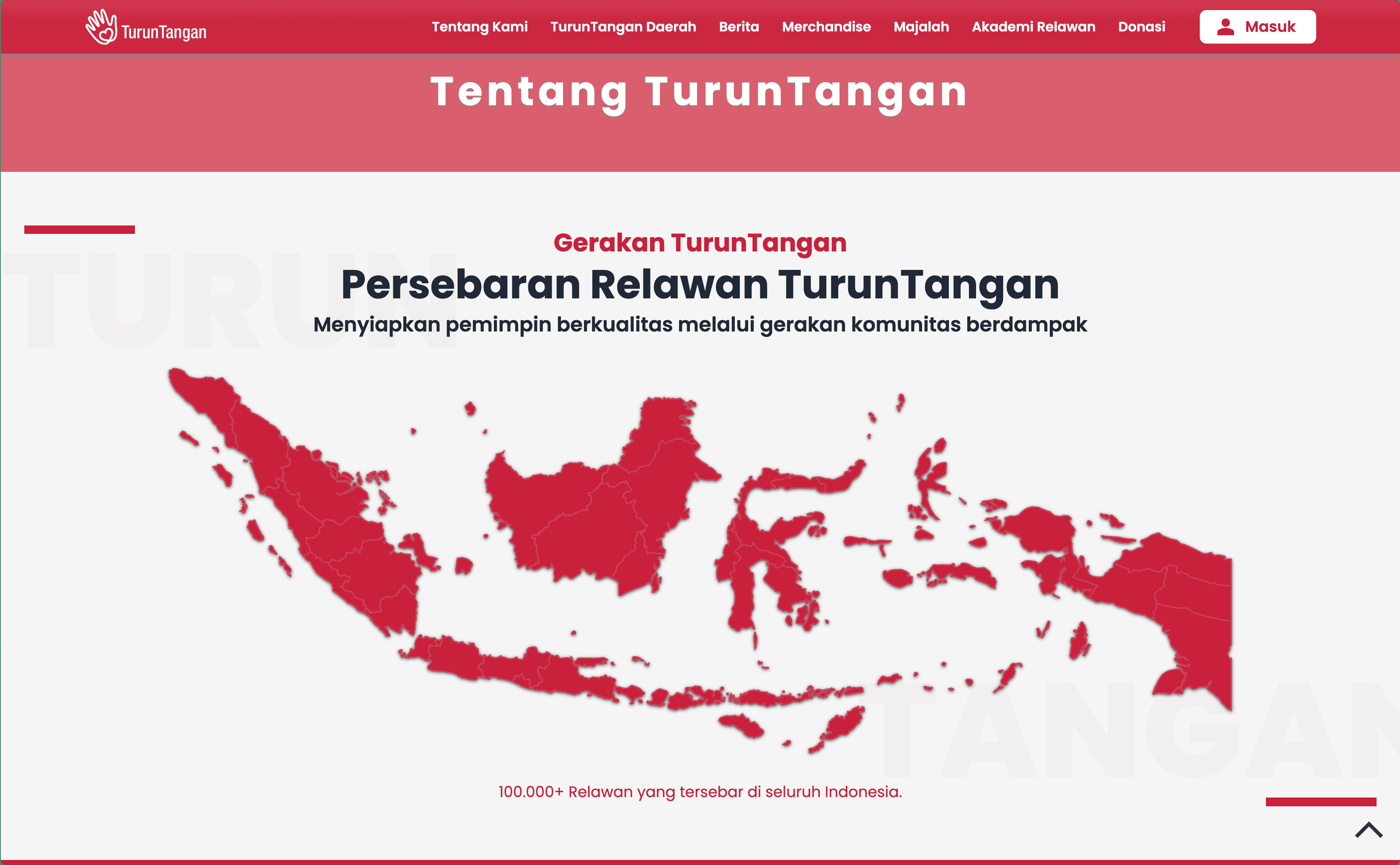 TurunTangan — Platform Gerakan Relawan preview